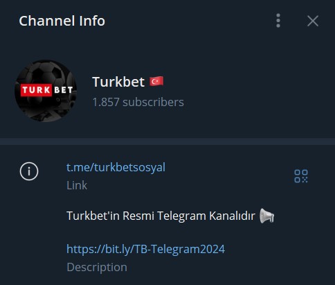 Turkbet Telegram